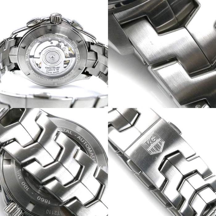 TAG HEUER タグホイヤー LINK キャリバー18 クロノグラフ 腕時計 自動巻き CAT2110.BA0959 メンズ【中古】
