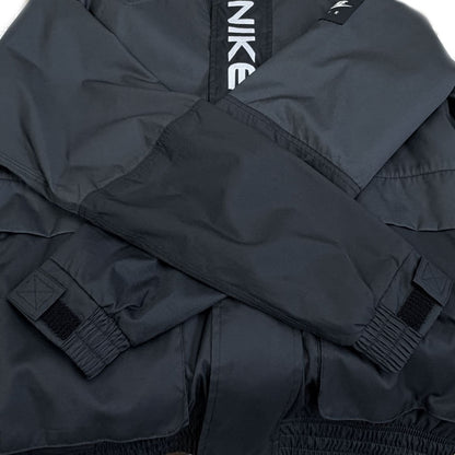 NIKE ナイキ ウーブン フーディ ナイロンジャケット ブラック/チャコール DA0272-010 L メンズ【中古】