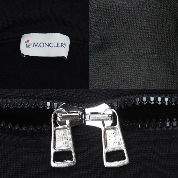 MONCLER モンクレール MAGRIA CARDIGAN パーカー ブラック G10918G79510 S メンズ【中古】