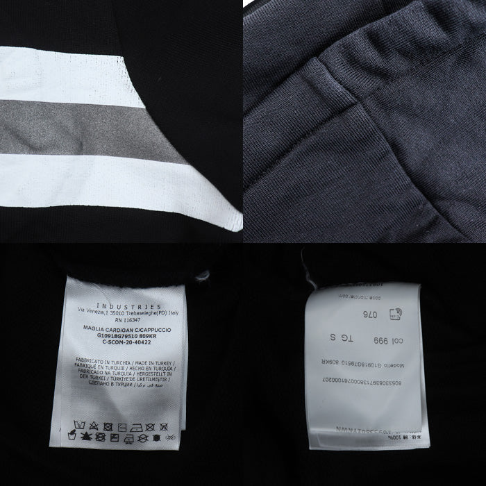 MONCLER モンクレール MAGRIA CARDIGAN パーカー ブラック G10918G79510 S メンズ【中古】