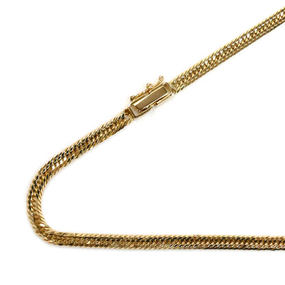 K18YG イエローゴールド ネックレス 喜平12面トリプルカット 10.3g 40cm【中古】