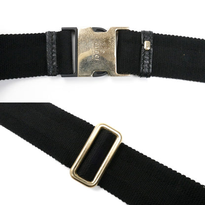 GUCCI グッチ グッチシマ ボディバッグ ウエストバッグ ブラック 246417 ユニセックス【中古】