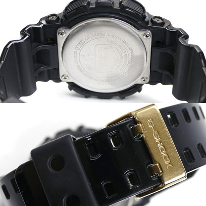 CASIO カシオ G-SHOCK 腕時計 電池式 ブラック ゴールド GA-110GB-1AJF メンズ【中古】