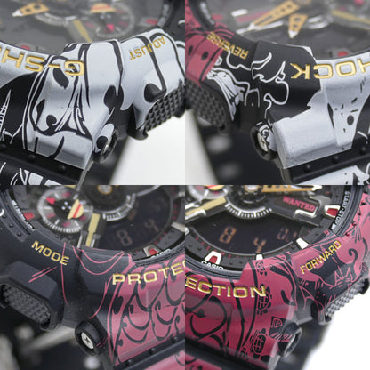 CASIO カシオ G-SHOCK x ONE PIECE 腕時計 電池式 GA-110JOP-1A4JR コラボ メンズ【中古】【極美品】