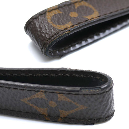 LOUIS VUITTON ルイ・ヴィトン ポルト クレ スリム ドラゴンヌ キーホルダー モノグラム ブラウン M77165 CX1221 ユニセックス【中古】