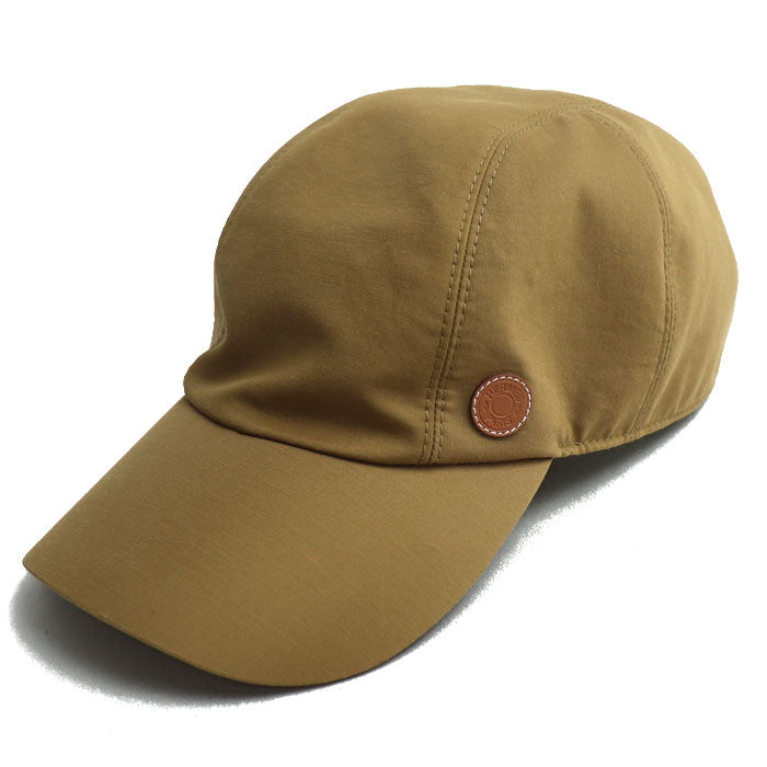 HERMES エルメス マイルスロボットキャップ セリエロゴ キャップ ブラウン系 
59 メンズ【中古】