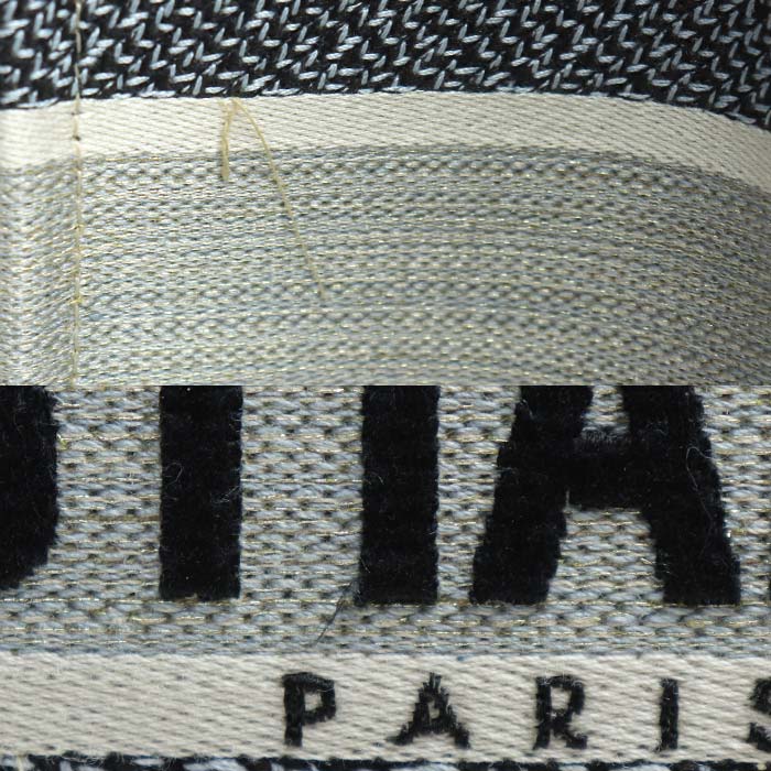 Christian Dior クリスチャンディオール ブックトート ミディアム トートバッグ ブルー マルチ レディース【中古】