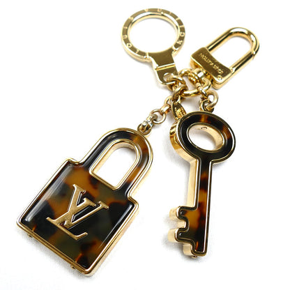 LOUIS VUITTON ルイ・ヴィトン ポルトクレ コンフィダンス キーホルダー バッグチャーム ゴールド M65088 OB0163 レディース【中古】