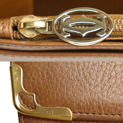 CARTIER カルティエ マルチェロ 長財布 ブラウン レディース【中古】