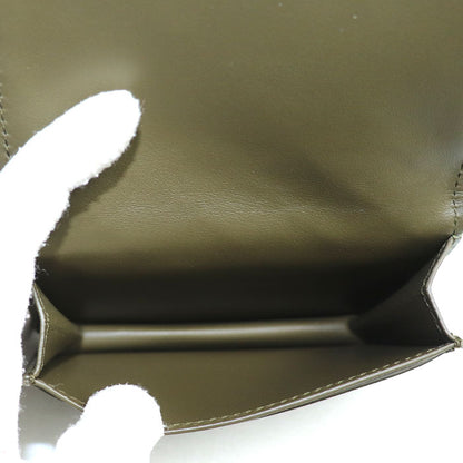 BOTTEGAVENETA ボッテガヴェネタ イントレチャート ビズネス カードケース カードケース グリーン系 605720 ICチップ メンズ【中古】