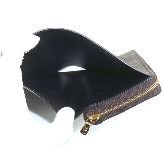 LOUIS VUITTON ルイ・ヴィトン ポルトフォイユルー 二つ折り財布 モノグラムリバース M81461 ICチップ レディース【中古】