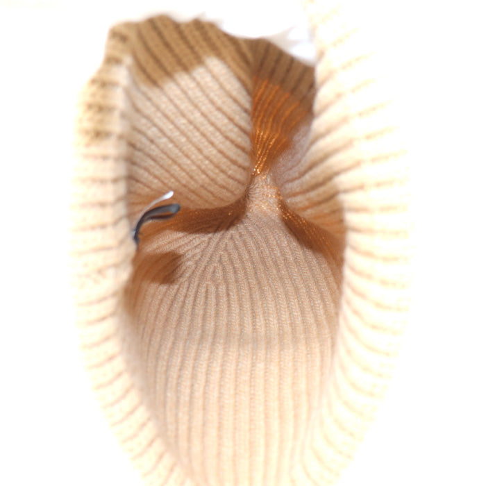 LOUIS VUITTON ルイ・ヴィトン ボネ・LV ビーニー ニットキャップ ベージュ M77290 RN0262 ユニセックス【中古】【美品】