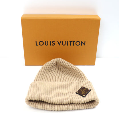 LOUIS VUITTON ルイ・ヴィトン ボネ・LV ビーニー ニットキャップ ベージュ M77290 RN0262 ユニセックス【中古】【美品】