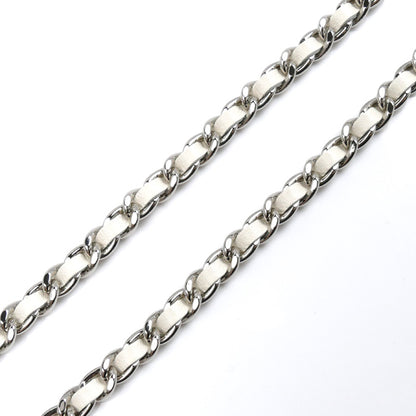 CHANEL シャネル ラウンド ミニ クラシック チェーンショルダー ショルダーバッグ ホワイト マルチ AP0245 ツイード マルチ レディース【中古】