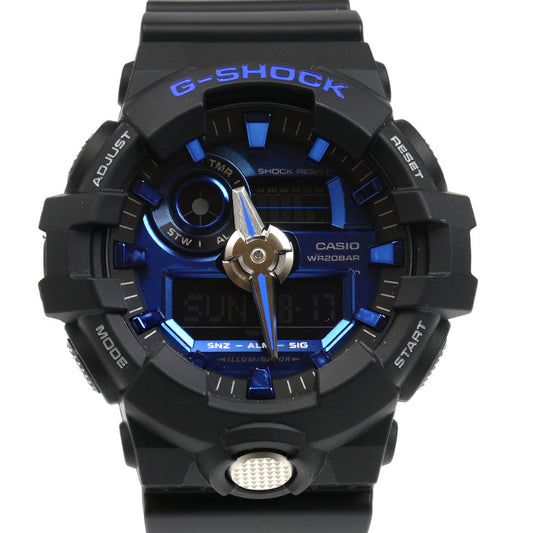 CASIO カシオ G-SHOCK 腕時計 電池式 ブラック GA-710-1A2JF メンズ【中古】【美品】