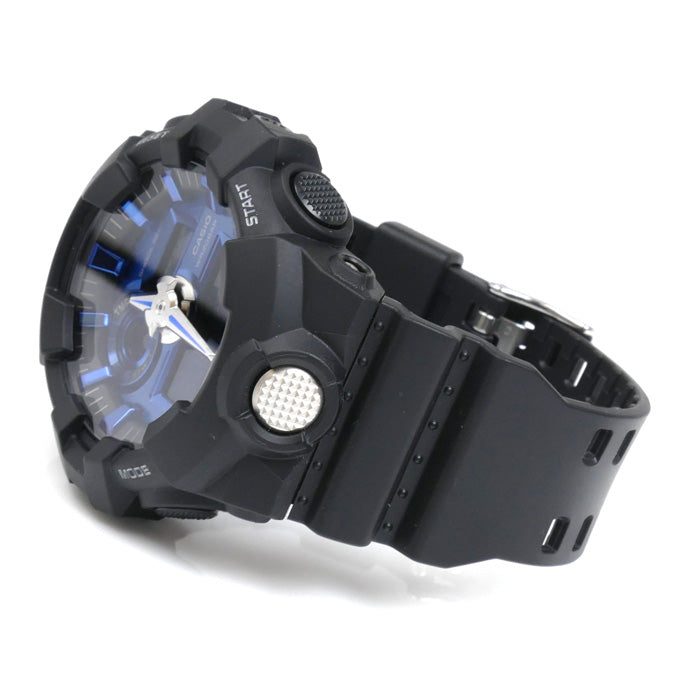 CASIO カシオ G-SHOCK 腕時計 電池式 ブラック GA-710-1A2JF メンズ【中古】【美品】