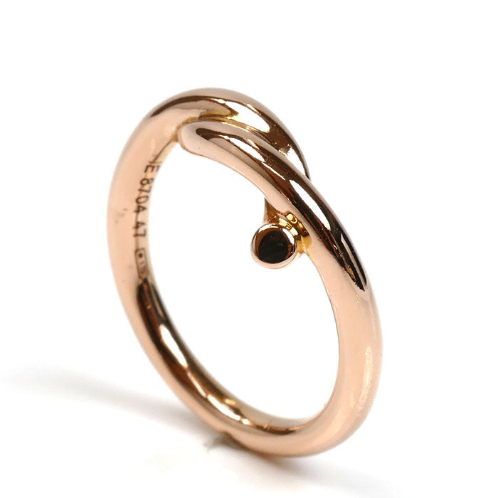 CARTIER カルティエ K18PG ピンクゴールド アントルラセ リング