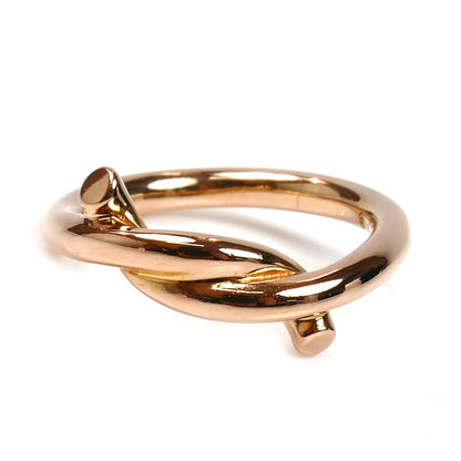 CARTIER カルティエ K18PG ピンクゴールド アントルラセ リング・指輪 B4088747 7号 47 4.3g レディース【中古】