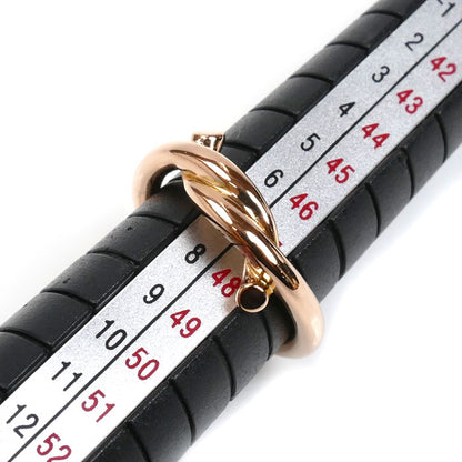 CARTIER カルティエ K18PG ピンクゴールド アントルラセ リング・指輪 B4088747 7号 47 4.3g レディース【中古】