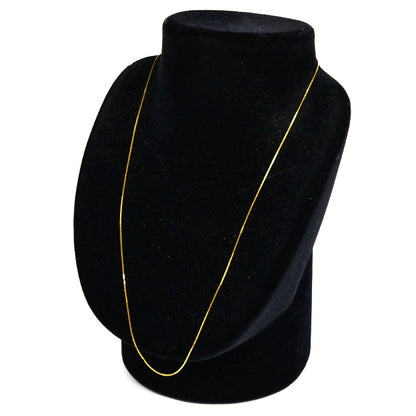 K24YG イエローゴールド ネックレス ベネチアン 3.1g ～50cm レディース【中古】