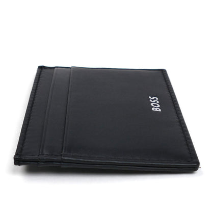 HUGO BOSS ヒューゴボス カードケース ブラック 50546166 メンズ【中古】【美品】