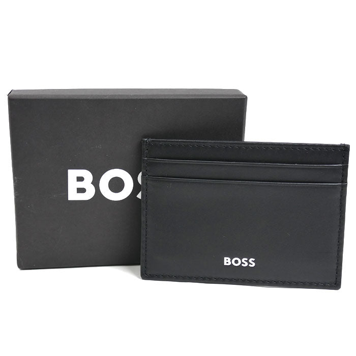 HUGO BOSS ヒューゴボス カードケース ブラック 50546166 メンズ【中古】【美品】