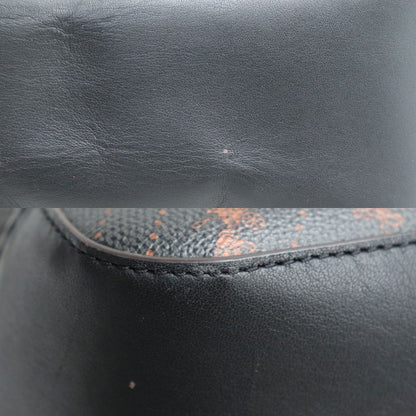 COACH コーチ ホース アンド キャリッジ トート27 トートバッグ ブラック ブラウン C4060 アウトレット レディース【中古】