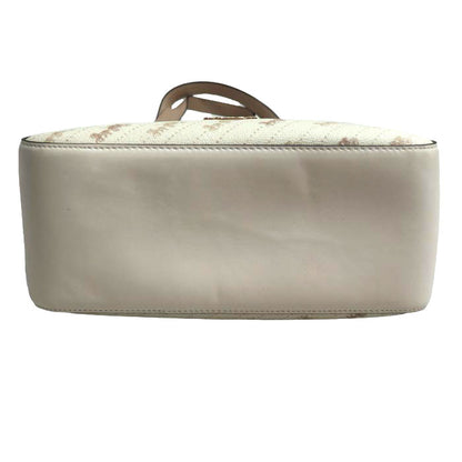 COACH コーチ ホース アンド キャリッジ トート27 トートバッグ ホワイト C4060 アウトレット レディース【中古】