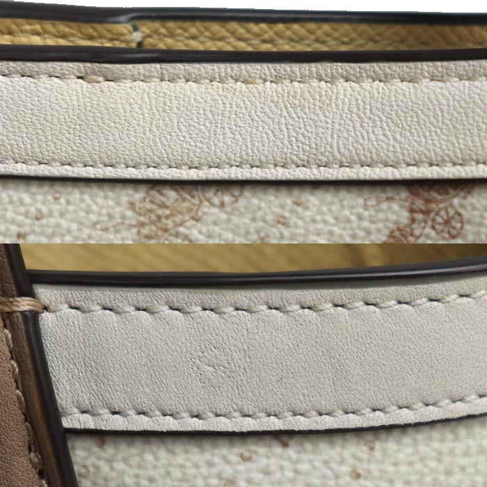 COACH コーチ ホース アンド キャリッジ トート27 トートバッグ ホワイト C4060 アウトレット レディース【中古】