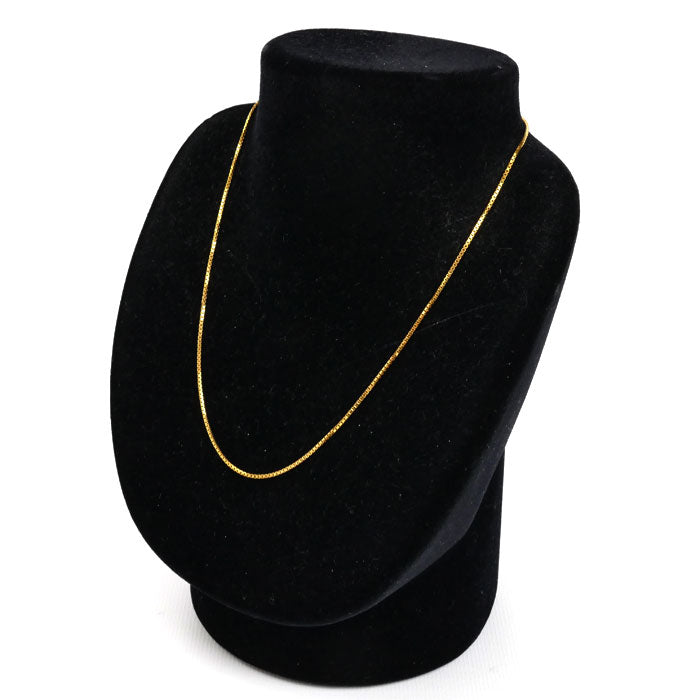 K18YG イエローゴールド ネックレス ベネチアン 4.7g 40cm レディース【中古】