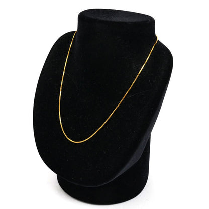 K18YG イエローゴールド ネックレス ベネチアン 4.7g 40cm レディース【中古】