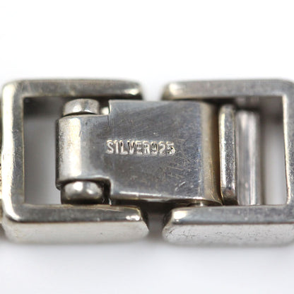 シルバー925 ネックレス 喜平6面Wカット 91.2g 55cm メンズ【中古】