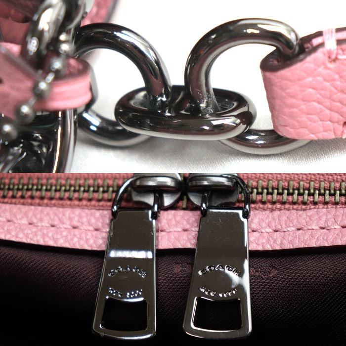 COACH コーチ ダルトン 28 トートバッグ ピンク 73546 アウトレット レディース【中古】