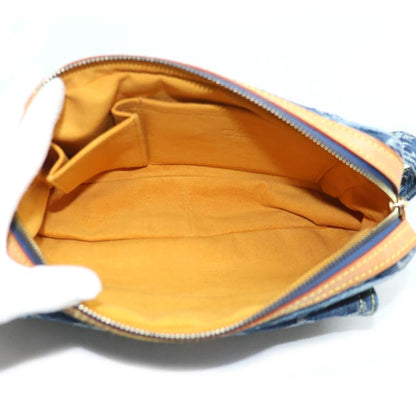 LOUIS VUITTON ルイ・ヴィトン バムバック ボディバッグ モノグラムデニム ブルー M95347 SR1067 レディース【中古】【美品】