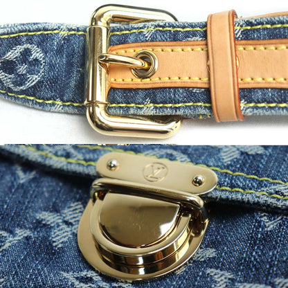 LOUIS VUITTON ルイ・ヴィトン バムバック ボディバッグ モノグラムデニム ブルー M95347 SR1067 レディース【中古】【美品】