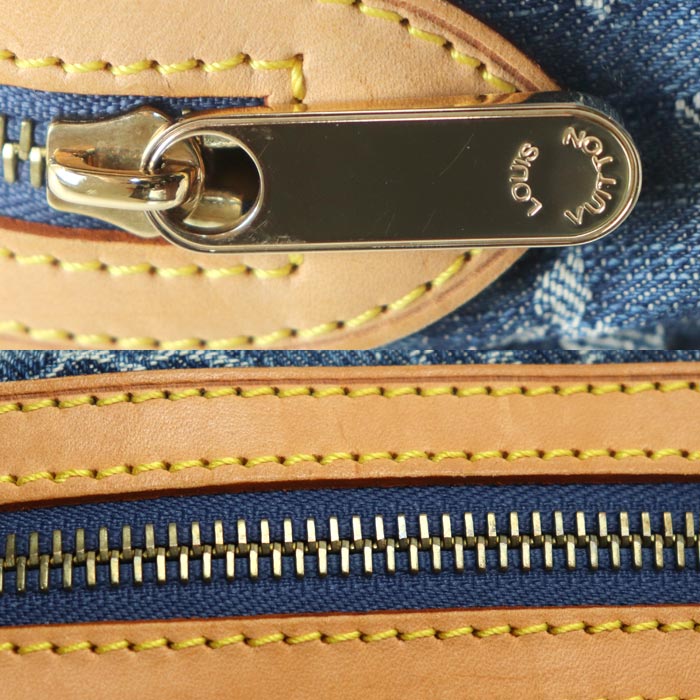 LOUIS VUITTON ルイ・ヴィトン バムバック ボディバッグ モノグラムデニム ブルー M95347 SR1067 レディース【中古】【美品】