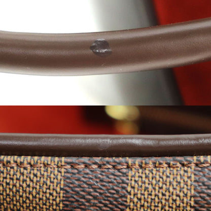 LOUIS VUITTON ルイ・ヴィトン マノスクGM ハンドバッグ ダミエ ブラウン N51120 FL0093 レディース【中古】【美品】