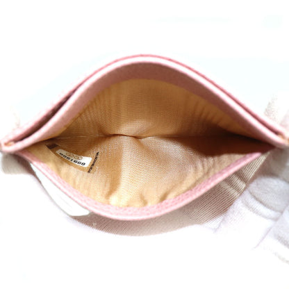 CHANEL シャネル ココマーク キャビアスキン カードケース ピンク レディース【中古】