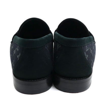 LOUIS VUITTON ルイ・ヴィトン メジャーライン ローファー モノグラムデニム ブラック 1AC5K3 FA0273 
6 1/2 M メンズ【中古】【極美品】