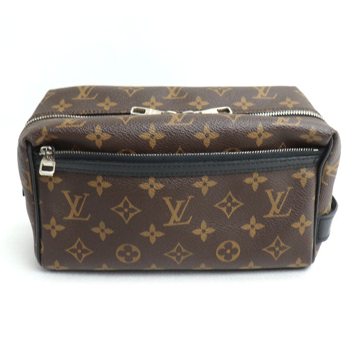 LOUIS VUITTON ルイ・ヴィトン トゥルース トワレ クラッチバッグ モノグラムマカサー ブラウン M40378 BA0133 メンズ【中古】