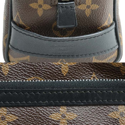 LOUIS VUITTON ルイ・ヴィトン トゥルース トワレ クラッチバッグ モノグラムマカサー ブラウン M40378 BA0133 メンズ【中古】