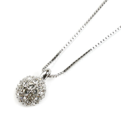 SWAROVSKI スワロフスキー ミラーボール ネックレス ~45cm レディース【中古】