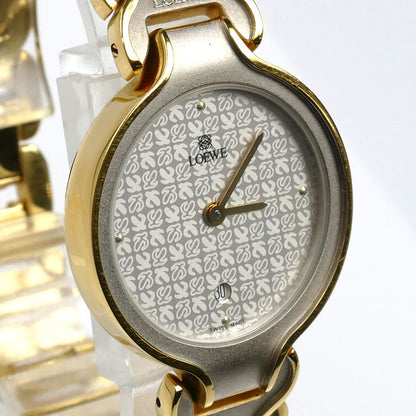 LOEWE ロエベ アナグラム 腕時計 電池式 レディース【中古】