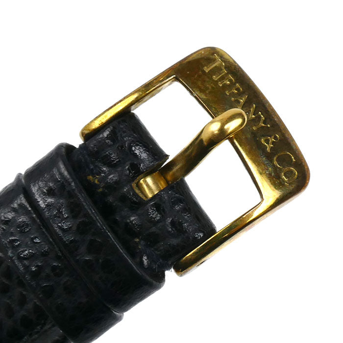 TIFFANY&Co. ティファニー マーククーペ ローマン 腕時計 電池式 26.5g K18/750 レディース【中古】