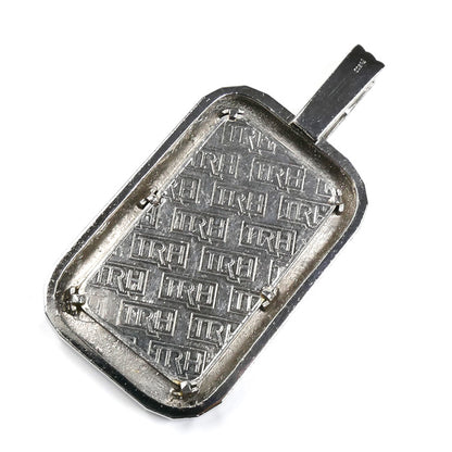 Pt999.5/900 徳力50gインゴット ペンダントトップ 88.6g メンズ【中古】