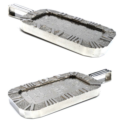 Pt999.5/900 徳力50gインゴット ペンダントトップ 88.6g メンズ【中古】