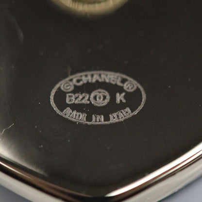 CHANEL シャネル ラムスキン メタル ピンブローチ ココマーク ハート ブローチ AB9569 レディース【中古】【美品】