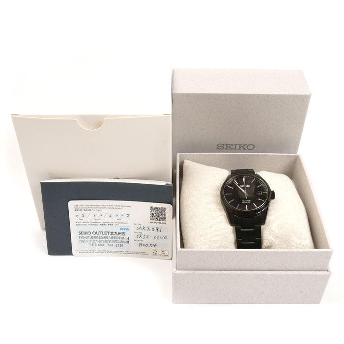 SEIKO セイコー PRESAGE 腕時計 自動巻き SARX091/6R35-00V0 アウトレット品 メンズ【中古】【美品】