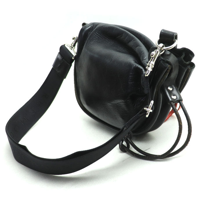 REDMOON レッドムーン マルボロ コンチョ付き ショルダーバッグ ブラック メンズ【中古】