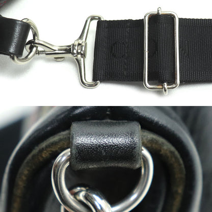 REDMOON レッドムーン マルボロ コンチョ付き ショルダーバッグ ブラック メンズ【中古】